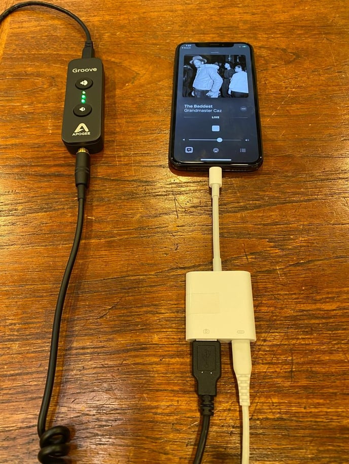 How to use Apogee Groove with iPhone or iPad